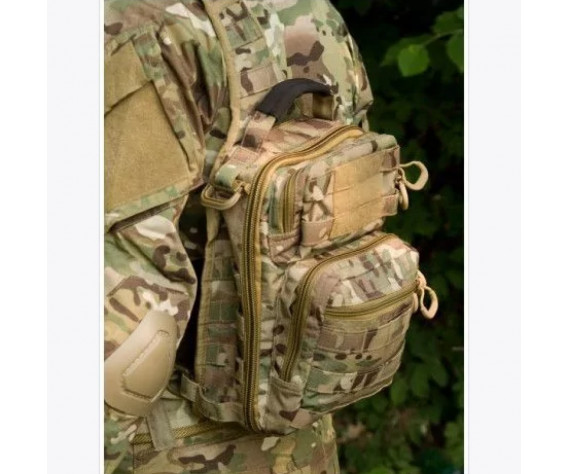 Фото: “Тактический Рюкзак-Сумка GONGTEX Rover Sling Hexagon Backpack, арт 0306, цвет Мультикам (Multicam)”, купить в интернет магазине