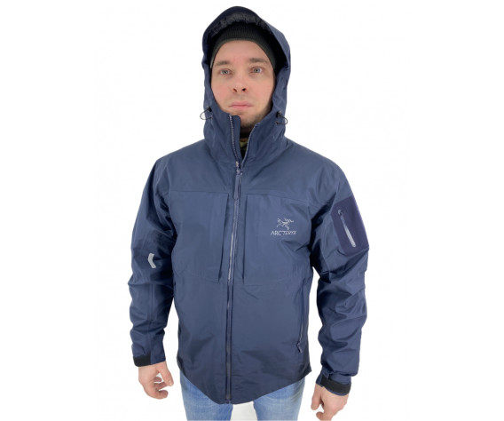 Фото: “Куртка ARCTERYX Gor-Tex синяя”, купить в интернет магазине