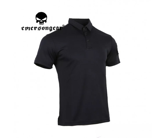 Фото: “Поло Emersongear Blue Label One way Dry Polo EMB9428BK”, купить в интернет магазине