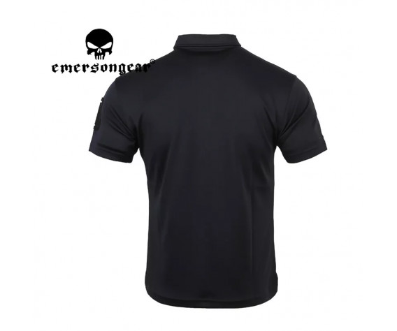 Фото: “Поло Emersongear Blue Label One way Dry Polo EMB9428BK”, купить в интернет магазине