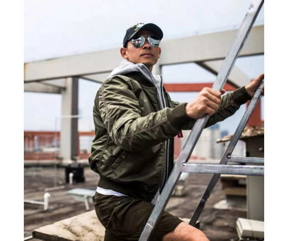 Фото: “Бомбер AIR FORCE 726 OLIVA капюшон демисезон”, купить в интернет магазине