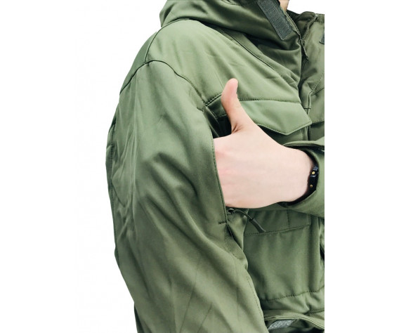 Фото: “Куртка Soft Shell с флисом ESDY Олива зима M65”, купить в интернет магазине