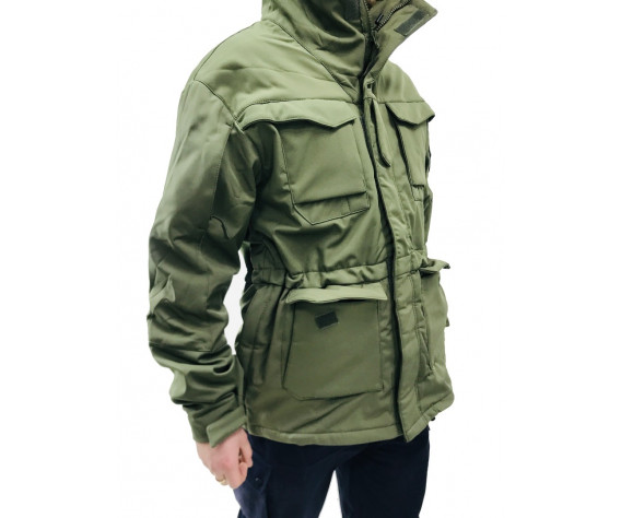 Фото: “Куртка Soft Shell с флисом ESDY Олива зима M65”, купить в интернет магазине