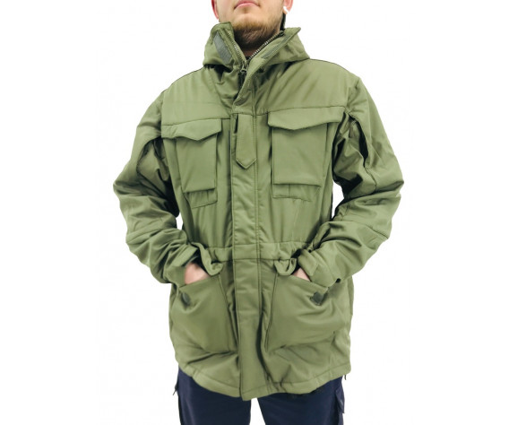 Фото: “Куртка Soft Shell с флисом ESDY Олива зима M65”, купить в интернет магазине