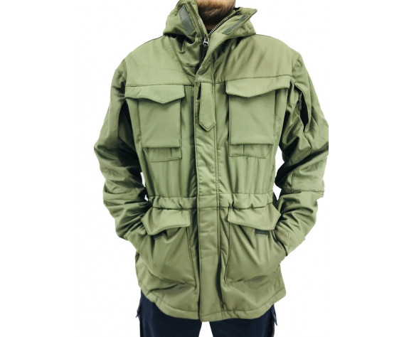 Фото: “Куртка Soft Shell с флисом ESDY Олива зима M65”, купить в интернет магазине