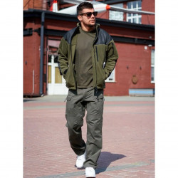 Фото: “Кофта-ФЛИС CLASSIC STROLL Olive/Black”