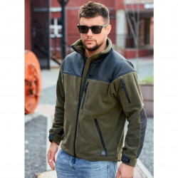 Фото: “Кофта-ФЛИС CLASSIC STROLL Olive/Black”, купить в интернет магазине