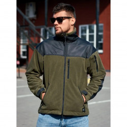 Фото: “Кофта-ФЛИС CLASSIC STROLL Olive/Black”