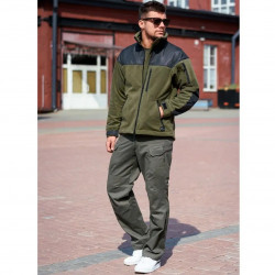 Фото: “Кофта-ФЛИС CLASSIC STROLL Olive/Black”