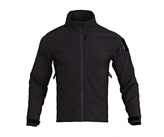 Фото: “Куртка Emersongear Blue label ветрозащитная с мягкой подкладкой EMB9571BK”, купить в интернет магазине