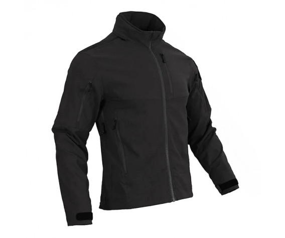 Фото: “Куртка Emersongear Blue label ветрозащитная с мягкой подкладкой EMB9571BK”, купить в интернет магазине