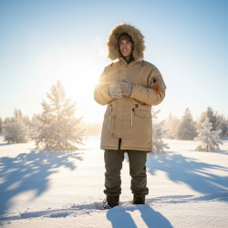 Фото: “Куртка Аляска OXFORD 2.0 COMPASS TIGER`S EYE/OLIVE”, купить в интернет магазине