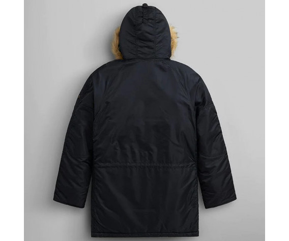 Фото: “Куртка Аляска ALPHA N-3B SLIM FIT REPLICA BLACK/ORANGE”, купить в интернет магазине
