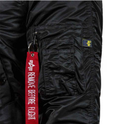 Фото: “Куртка Аляска ALPHA N-3B SLIM FIT REPLICA BLACK/ORANGE”