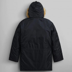 Фото: “Куртка Аляска ALPHA N-3B SLIM FIT REPLICA BLACK/ORANGE”