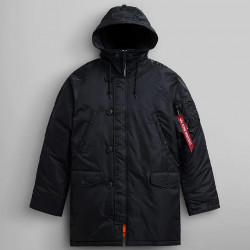 Фото: “Куртка Аляска ALPHA N-3B SLIM FIT REPLICA BLACK/ORANGE”