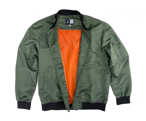 Фото: “Куртка бомбер лето JUMPMAN олива”, купить в интернет магазине