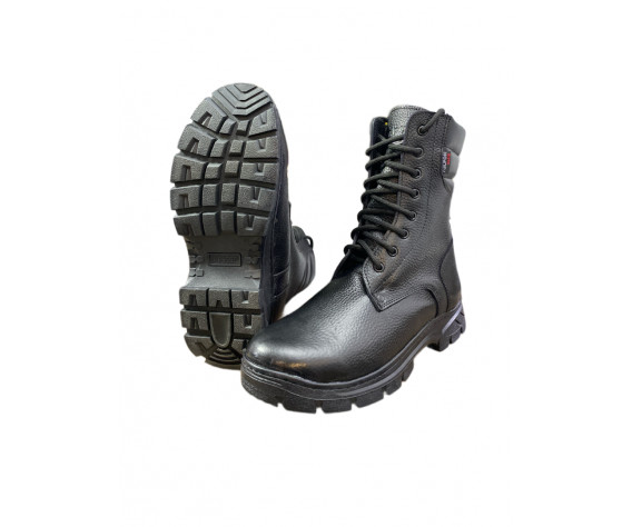 Фото: “Берцы TULPOR кожа искусственный мех, черные”, купить в интернет магазине