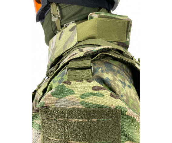 Фото: “Бронежилет-система полной защиты тела NIJ IIIA АРМОР с подсумками Мультикам”, купить в интернет магазине