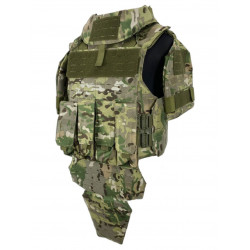 Фото: “Бронежилет-система полной защиты тела NIJ IIIA АРМОР с подсумками Мультикам”, купить в интернет магазине