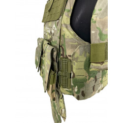 Фото: “Бронежилет-система полной защиты тела NIJ IIIA АРМОР с подсумками Мультикам”