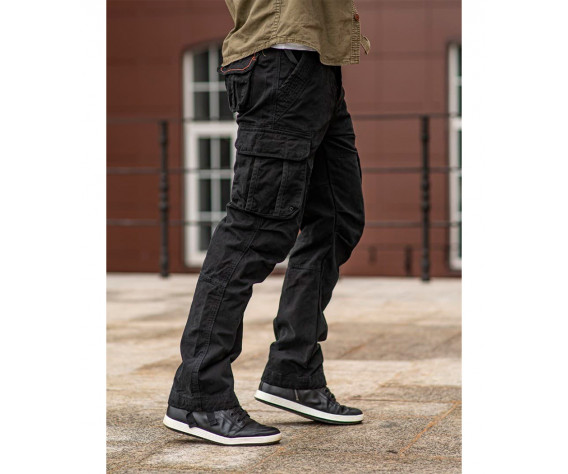 Фото: “Брюки карго Hauler 603-A черные”, купить в интернет магазине