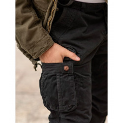 Фото: “Брюки карго Hauler 603-A черные”