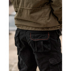 Фото: “Брюки карго Hauler 603-A черные”