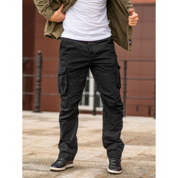 Фото: “Брюки карго Hauler 603-A черные”