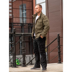 Фото: “Брюки карго Hauler 603-A черные”