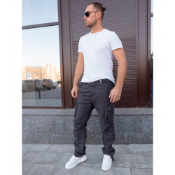 Фото: “Брюки карго Hauler 603-A серые”