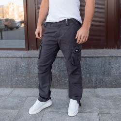 Фото: “Брюки карго Hauler 603-A серые”, купить в интернет магазине