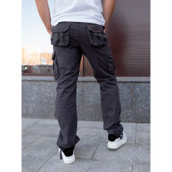 Фото: “Брюки карго Hauler 603-A серые”