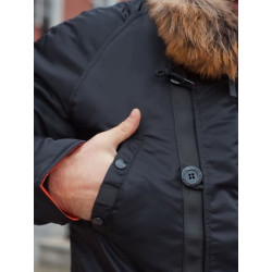 Фото: “Зимняя мужская куртка аляска N-3B, black”