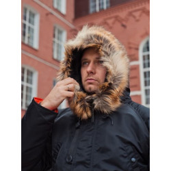 Фото: “Зимняя мужская куртка аляска N-3B, black”