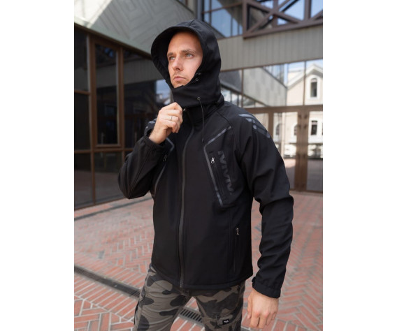 Фото: “Куртка SoftShell, black”, купить в интернет магазине