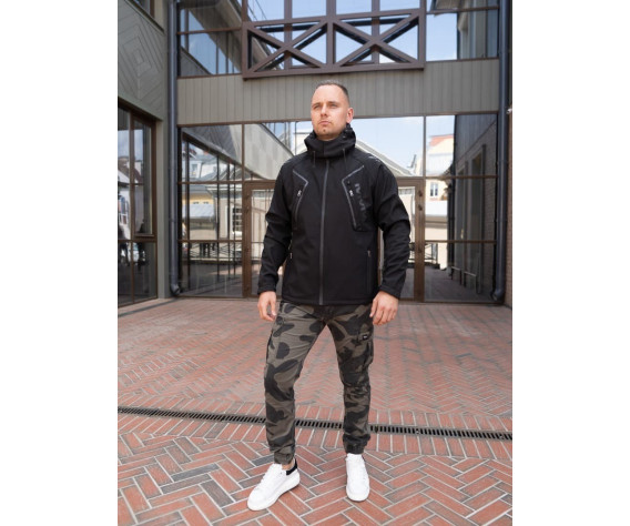 Фото: “Куртка SoftShell, black”, купить в интернет магазине