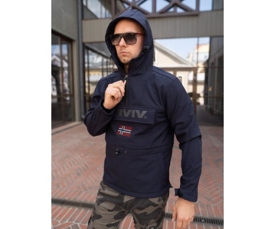 Фото: “Анорак короткий, dark blue”, купить в интернет магазине