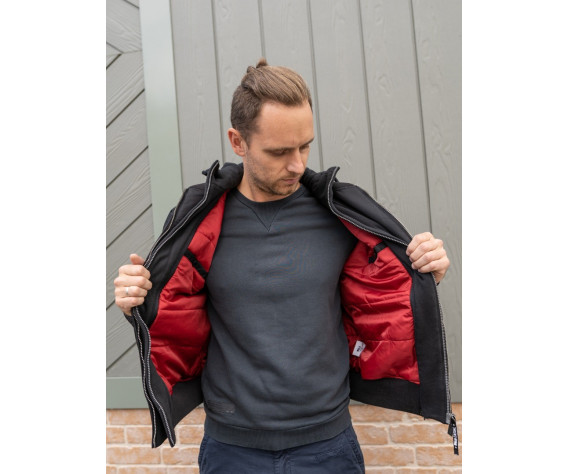 Фото: “Лётная куртка с капюшоном MA-1 HOOD, black”, купить в интернет магазине