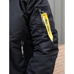 Фото: “Лётная куртка с капюшоном MA-1 HOOD, black”