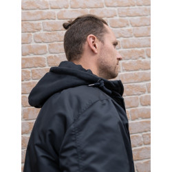 Фото: “Лётная куртка с капюшоном MA-1 HOOD, black”