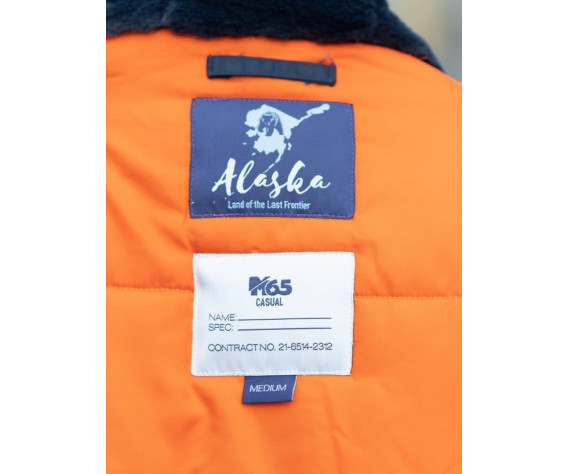 Фото: “Зимняя мужская куртка аляска N-3B, синий”, купить в интернет магазине