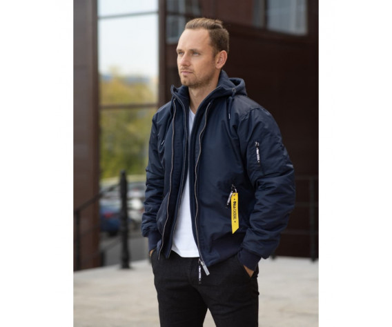 Фото: “Лётная куртка с капюшоном MA-1 HOOD, rep_blue”, купить в интернет магазине