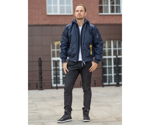 Фото: “Лётная куртка с капюшоном MA-1 HOOD, rep_blue”, купить в интернет магазине