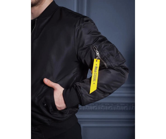 Фото: “Лётная куртка MA-1 bomber, black”, купить в интернет магазине