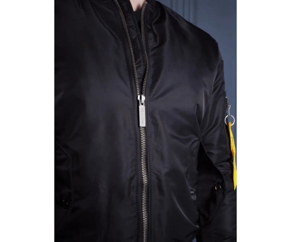 Фото: “Лётная куртка MA-1 bomber, black”, купить в интернет магазине