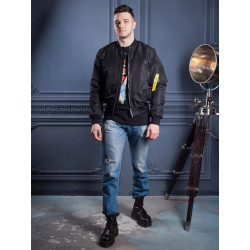 Фото: “Лётная куртка MA-1 bomber, black”