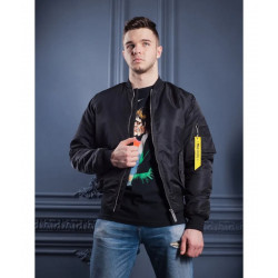 Фото: “Лётная куртка MA-1 bomber, black”, купить в интернет магазине