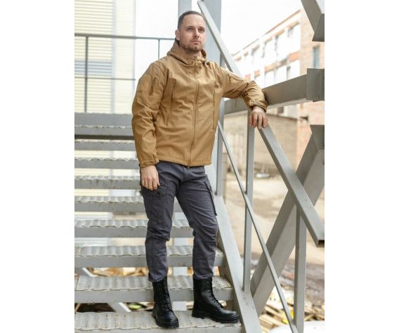 Фото: “Куртка Shark Softshell, coyote”, купить в интернет магазине