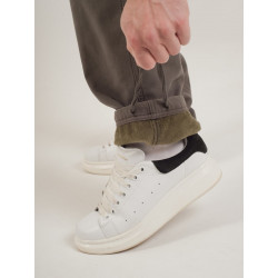 Фото: “Брюки Renew на флисе, olive”